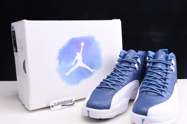 Cheap MAX Air Stone Retro 12 Blue 130690-404 Jordan 0708